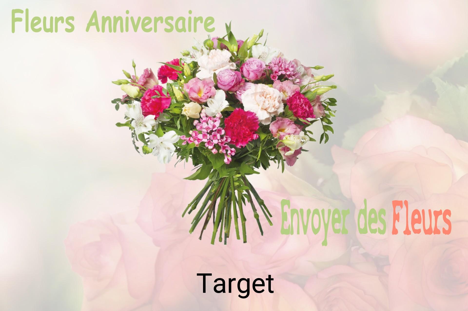 Bouquet de fleurs d’anniversaire livré à Target